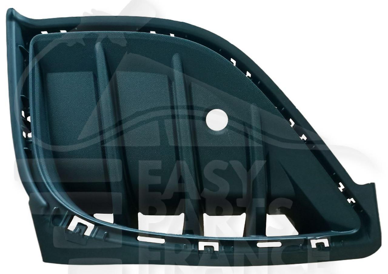 GRILLE DE PC AVD NOIRE AVEC 2 TROUS POUR CAPTEURS Pour VOLKSWAGEN ID.4 - VO290 11/20→