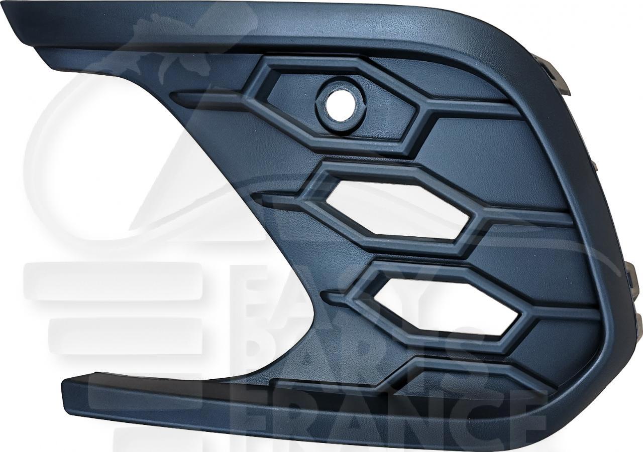 GRILLE DE PC AVG NOIRE AVEC TROU POUR CAPTEUR Pour VOLKSWAGEN POLO GTI - VO142 05/21→