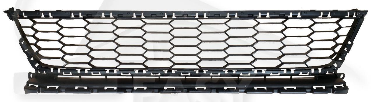 GRILLE CENTRALE DE PC AV NOIRE Pour VOLKSWAGEN SCIROCCO - VO151 02/14→