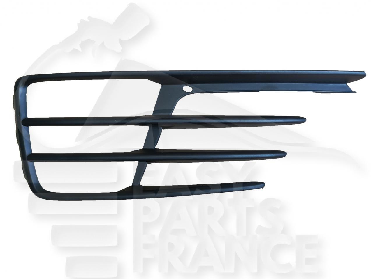 GRILLE DE PC AVG NOIRE Pour VOLKSWAGEN SCIROCCO - VO151 09/14→