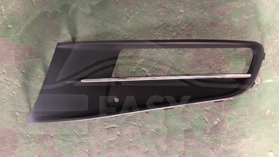 GRILLE DE PC AVG NOIRE A/MOULURE CHROMEE Pour VOLKSWAGEN SHARAN - VO163 03/15→