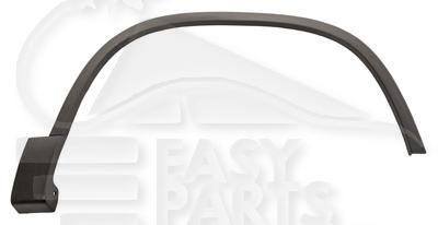 ELARGISSEUR AILE AVD NOIR Pour VOLKSWAGEN TIGUAN 4X4 - VO179 05/11→11/15