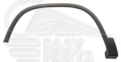 ELARGISSEUR AILE AVG NOIR Pour VOLKSWAGEN TIGUAN 4X4 - VO179 05/11→11/15