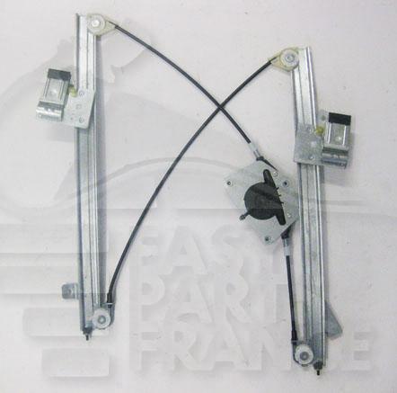 MECANISME DE LEVE VITRE AVD ELECT Pour VOLKSWAGEN TIGUAN 4X4 - VO179 05/11→11/15