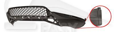SPOILER DE PC AV NOIR S/PACKONTROL Pour VOLKSWAGEN TIGUAN 4X4 - VO179 05/11→11/15