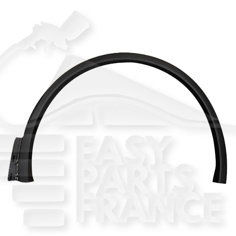 ELARGISSEUR AILE AVD NOIR Pour VOLKSWAGEN TIGUAN R-LINE - VO175 01/16→