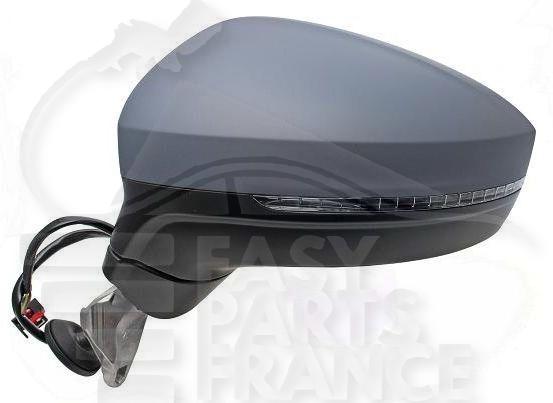 RETRO G ELECT CHAUF A PEINDRE RAB ELECT A/FEU & FEU DE SOL & LANE ASSIST 9 PINS Pour VOLKSWAGEN TIGUAN R-LINE - VO175 01/16→