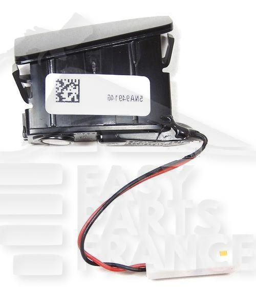 FEU DE RETRO LANE ASSIST D BLANC LED Pour VOLKSWAGEN TIGUAN R-LINE - VO175 01/16→