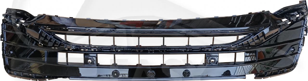 GRILLE CENTRALE DE PC AV NOIRE & 4 TROUS CAPTEURS Pour VOLKSWAGEN TIGUAN R-LINE - VO178 10/20→