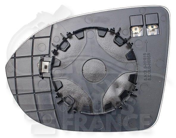 GLACE DE RETRO D CHAUF Pour VOLKSWAGEN T-ROC - VO252 03/22→