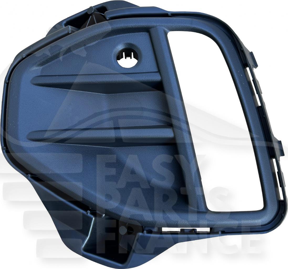 GRILLE DE PC AVG NOIRE AVEC TROU CAPTEUR Pour VOLKSWAGEN T-ROC RLINE - VO253 04/22→