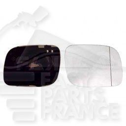 GLACE DE RETRO G CHAUF Pour VOLKSWAGEN TOUAREG - VO180 10/02→12/06