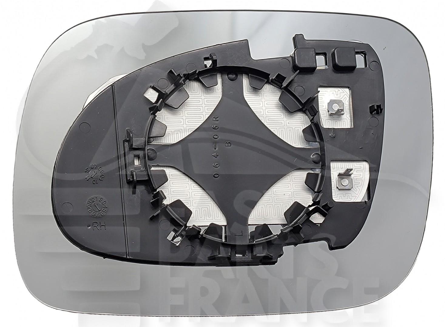 GLACE DE RETRO G CHAUF Pour VOLKSWAGEN TOUAREG - VO180 12/02→12/06