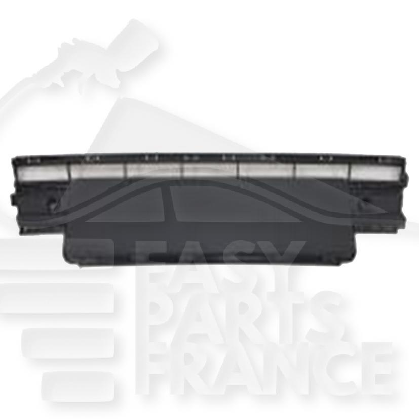 GRILLE CENTRALE DE PC AV NOIRE & TROUS CAPTEURS Pour VOLKSWAGEN TRANSPORTER T6 CARAVELLE- - VO207 02/19→