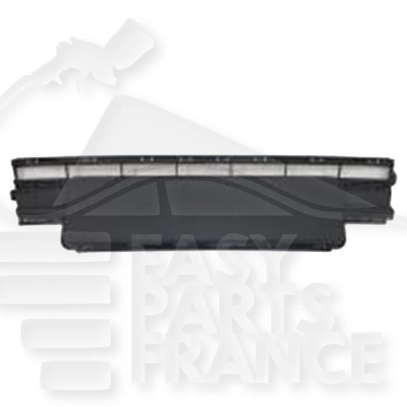 GRILLE CENTRALE DE PC AV NOIRE Pour VOLKSWAGEN TRANSPORTER T6 CARAVELLE- - VO207 02/19→
