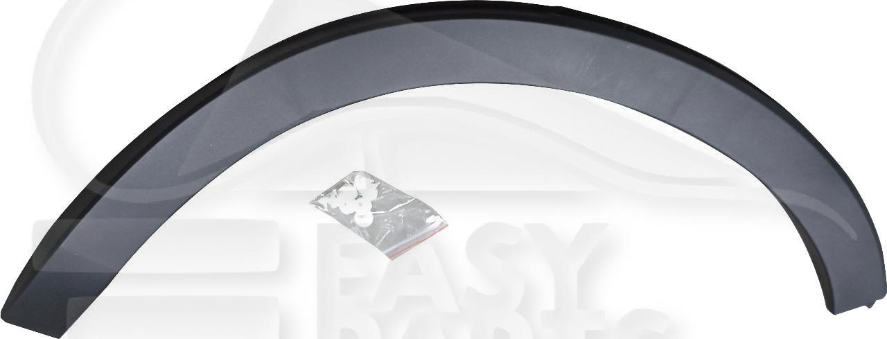 ELARGISSEUR AILE ARG NOIR Pour VOLVO XC40 - VV160 01/18→01/22