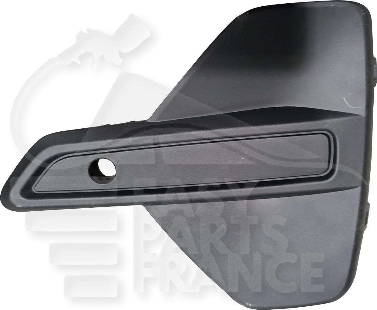 GRILLE DE PC AVD NOIRE & TROU CAPTEUR Pour VOLVO XC40 - VV161 02/22→