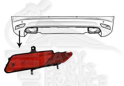 FEU DE BROUILLARD ARG Pour VOLVO XC 60 - VV121 01/13→03/17