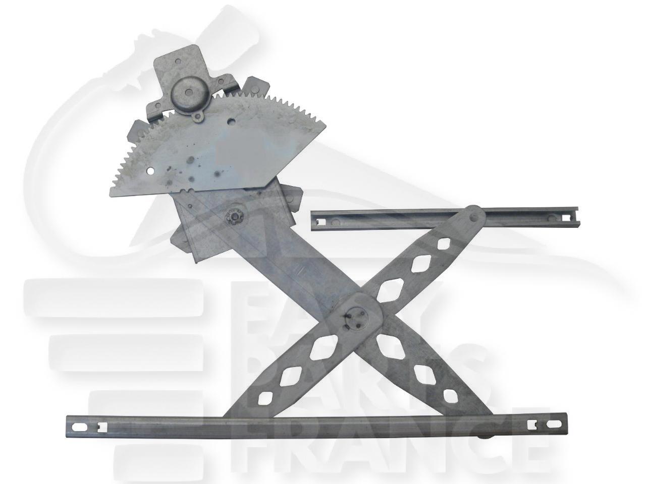 MECANISME DE LEVE VITRE ELECT ARG - VERSO Pour TOYOTA AVENSIS T22 - TY021 07/00→03/03