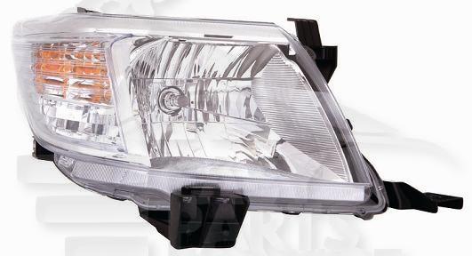 OPT D H4 ELECT S/MOTEUR Pour TOYOTA HILUX - TY136 08/11→02/16