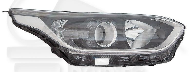 OPT D H7+H7 ELECT A/MOTEUR & FEU DE JOUR LED Pour KIA CEED - KI034 08/18→