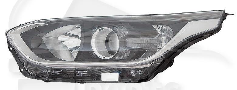 OPT G H7+H7 ELECT A/MOTEUR & FEU DE JOUR LED Pour KIA CEED - KI034 08/18→