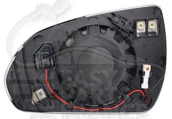 GLACE DE RETRO D CHAUF & BDS Pour HYUNDAI I-30 - HY253 01/17→10/19