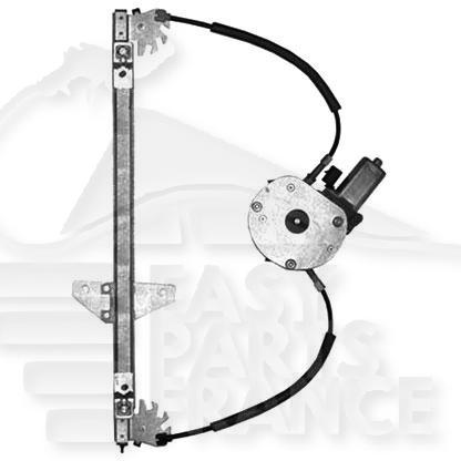 LEVE VITRE AVG ELECT Pour OPEL AGILA - OP010 05/00→08/03