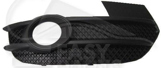 GRILLE DE PC AVD NOIRE Pour AUDI Q3 (8U) - AD120 01/11→06/14
