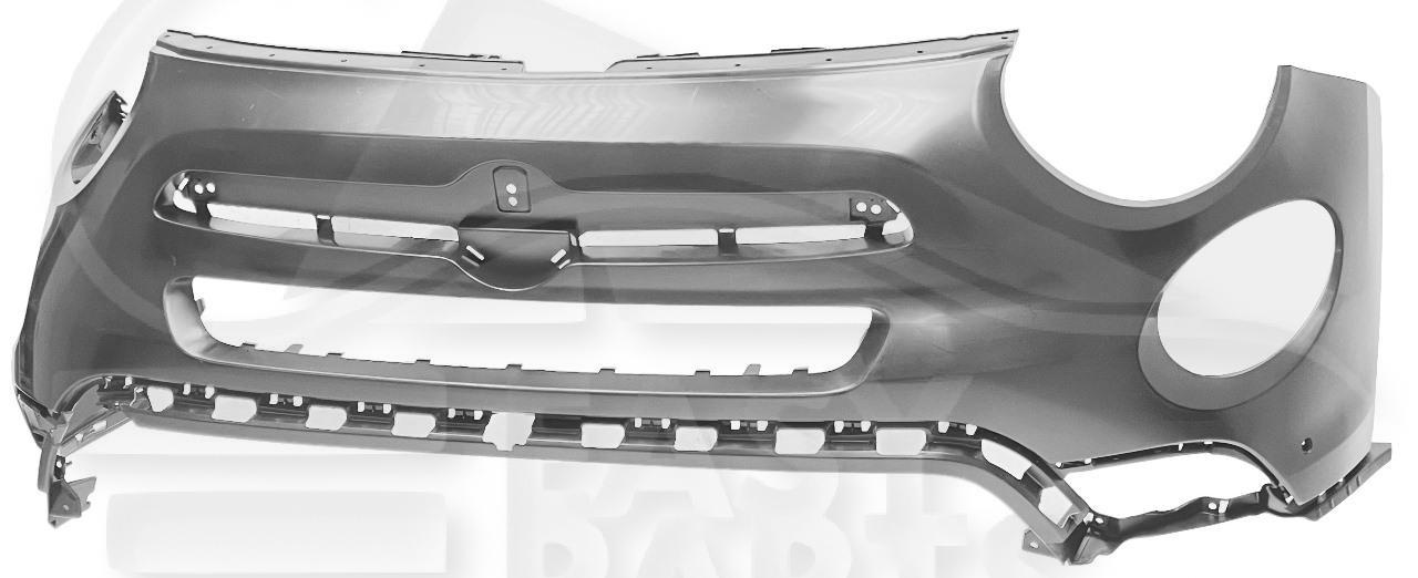 PC AV A PEINDRE AVEC 2 TROUS POUR CAPTEURS Pour FIAT 500 X CROSS -TREKKING -FT019 11/18→