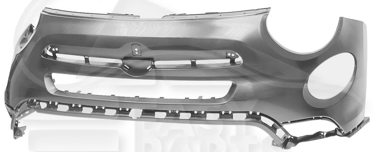 PC AV A PEINDRE AVEC 2 MARQUES DE COUPE POUR CAPTEURS Pour FIAT 500 X CROSS -TREKKING -FT019 11/18→