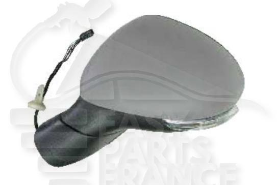 RETRO G ELECT CHAUF A PEINDRE A/FEU RAB ELECT 6+2 PINS Pour FIAT 500 X CITY LOOK - FT011 01/15→10/18