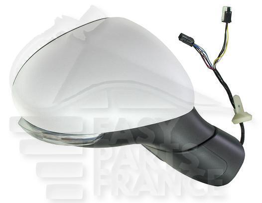 RETRO D ELECT CHAUF A PEINDRE RAB ELECT A/FEU & SONDE DE TEMP & BDS 6+5 PINS Pour FIAT 500 X CITY LOOK - FT011 01/15→10/18