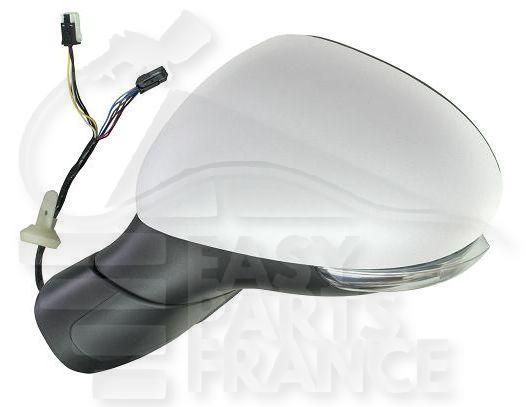 RETRO G ELECT CHAUF A PEINDRE RAB ELECT A/FEU & BDS 6+4 PINS Pour FIAT 500 X CITY LOOK - FT011 01/15→10/18