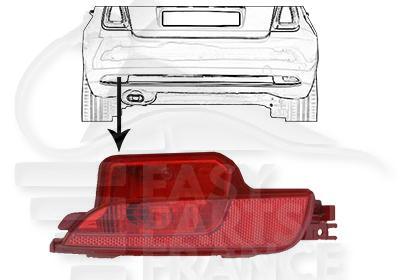 FEU DE BROUILLARD ARG Pour FIAT 500 L - FT017 06/17→