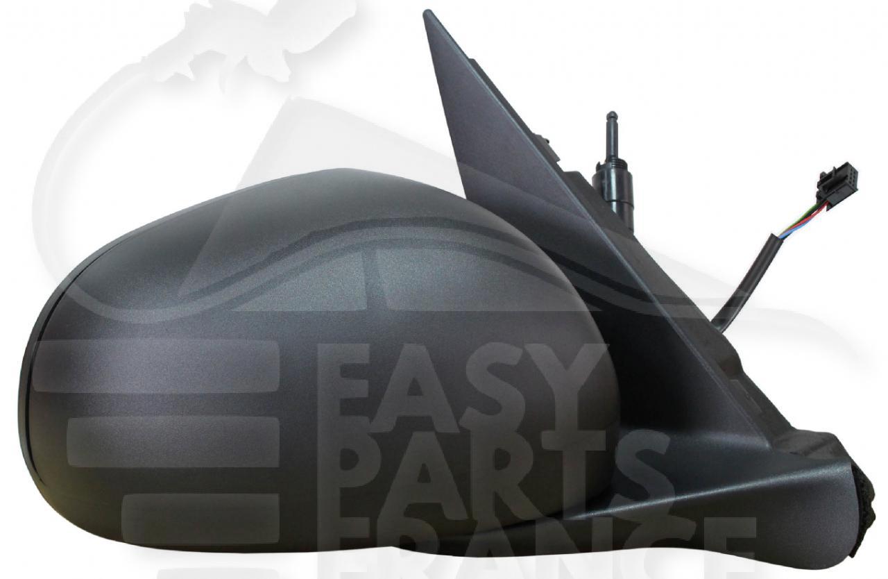 RETRO D ELECT CHAUF NOIR A/SONDE 7 PINS Pour FIAT 500 L - FT017 06/17→