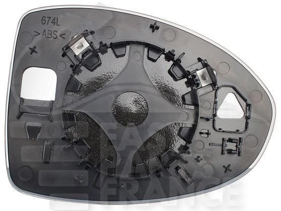 GLACE DE RETRO G Pour FIAT 500 EV - FT025 10/20→