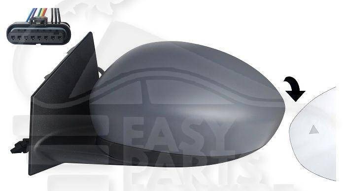 RETRO G ELECT CHAUF A PEINDRE & BDS 6 PINS Pour FIAT 500 EV - FT025 10/20→