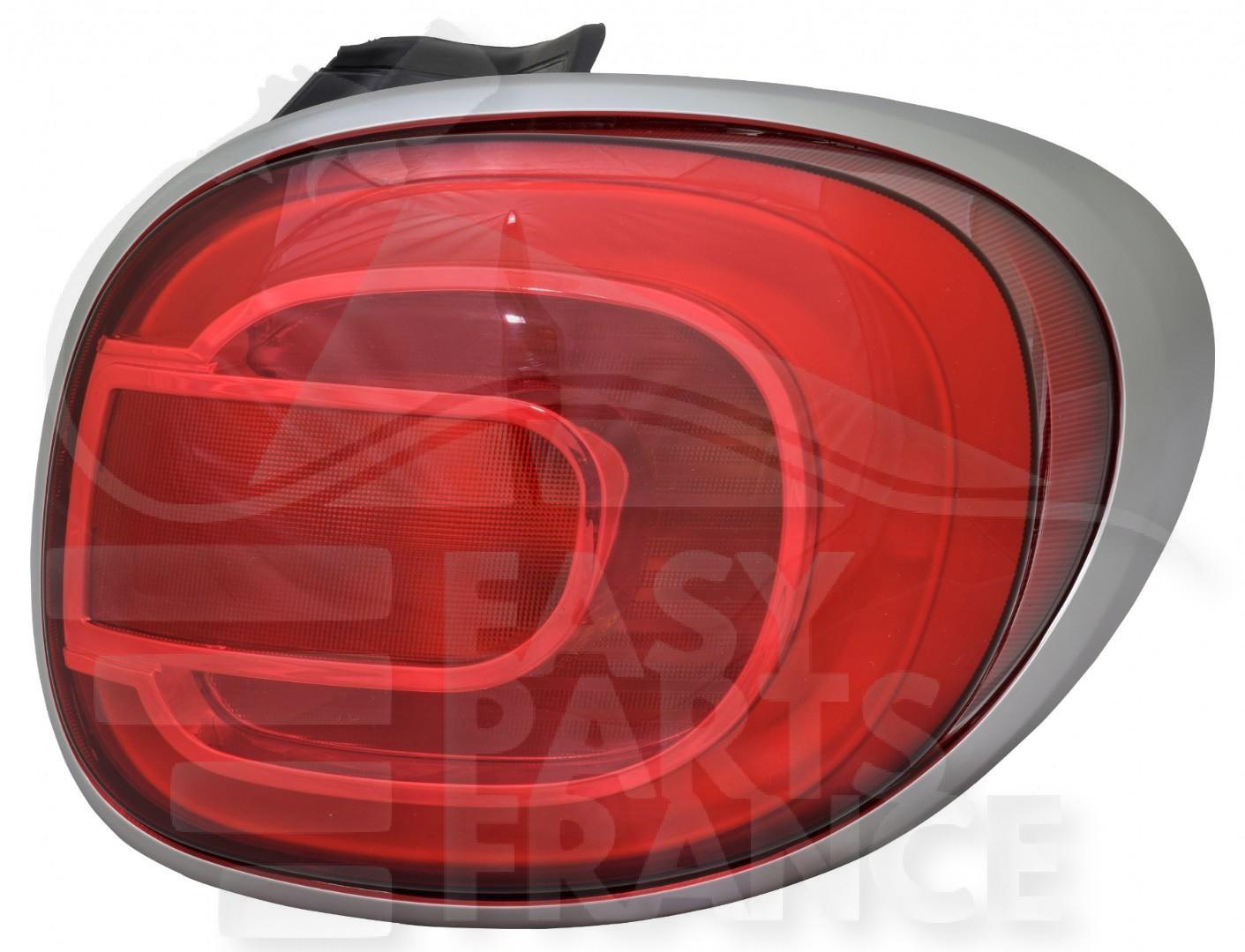 FEU ARD LED - TREKKING Pour FIAT 500 L TREKKING - FT018 06/17→