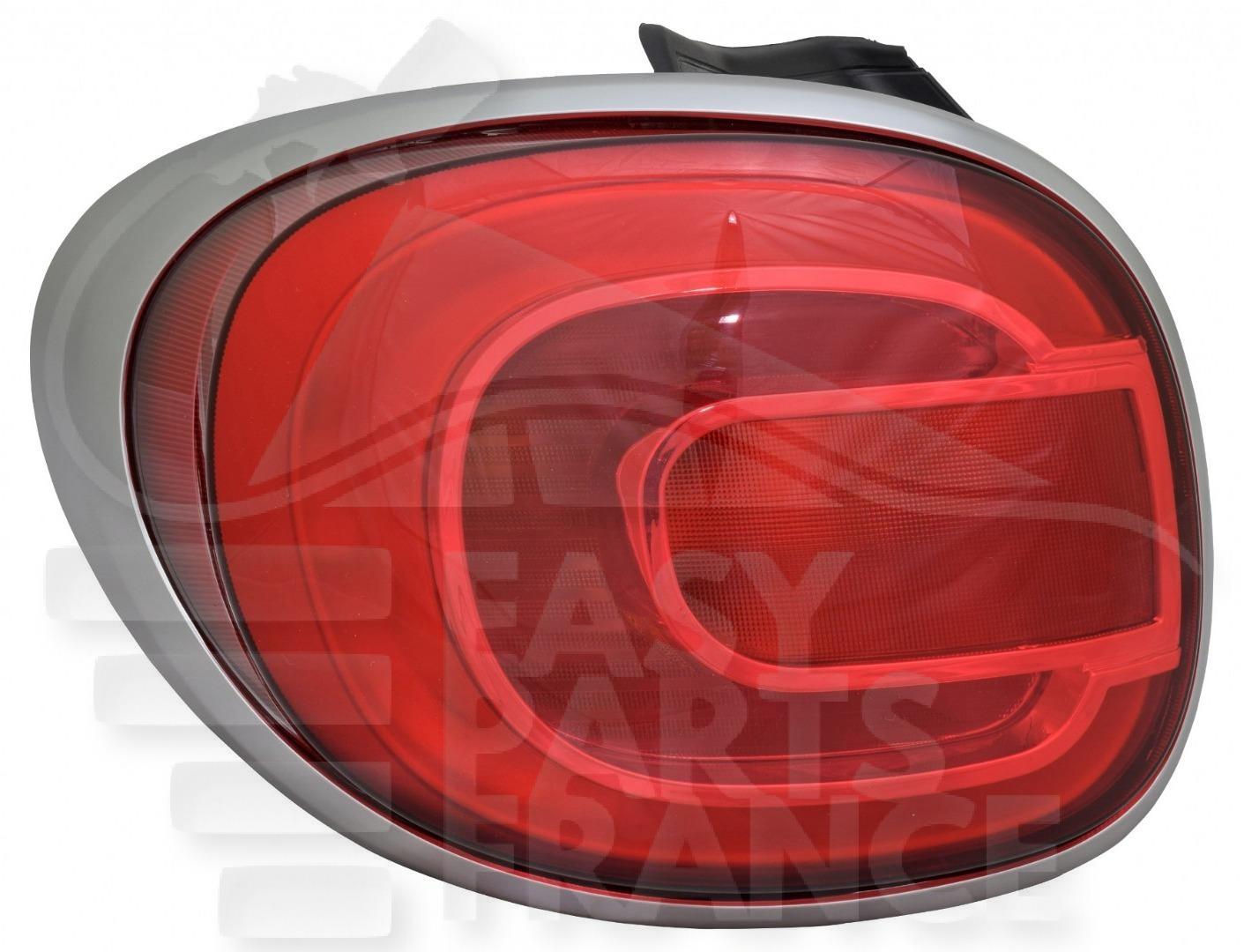 FEU ARG LED - TREKKING Pour FIAT 500 L TREKKING - FT018 06/17→