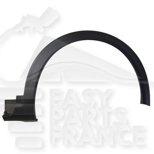 ELARGISSEUR AILE AVD NOIR Pour FIAT 500 X URBAN - FT020 11/18→