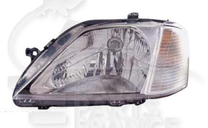 OPT G H4 +/- ELECT S/MOTEUR Pour DACIA LOGAN MCV - DC040 08/06→09/08