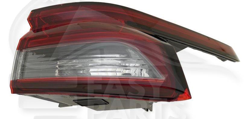 FEU ARD EXT LED Pour NISSAN QASHQAI - NS204 06/21→