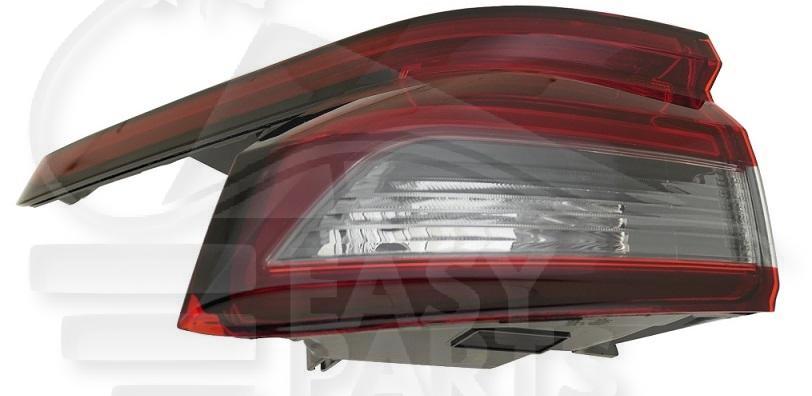 FEU ARG EXT LED Pour NISSAN QASHQAI - NS204 06/21→