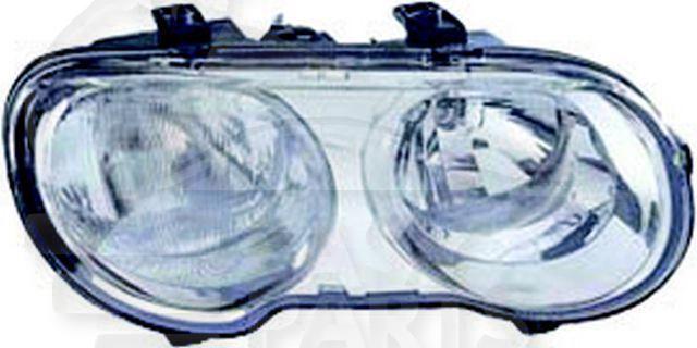 OPT D H7+H1 ELECT S/MOTEUR F/CHROME Pour ROVER 25 - RV010 09/00→08/04