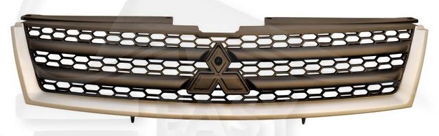 GRILLE DE CALANDRE GRISE/NOIRE Pour MITSUBISHI OUTLANDER - MT101 11/06→08/09