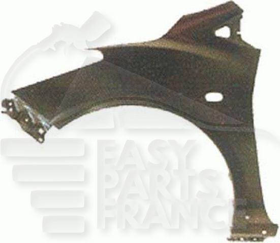 AILE AVG A/EMPL FEU & MOULURE Pour MAZDA 2 - MZ042 02/11→09/14
