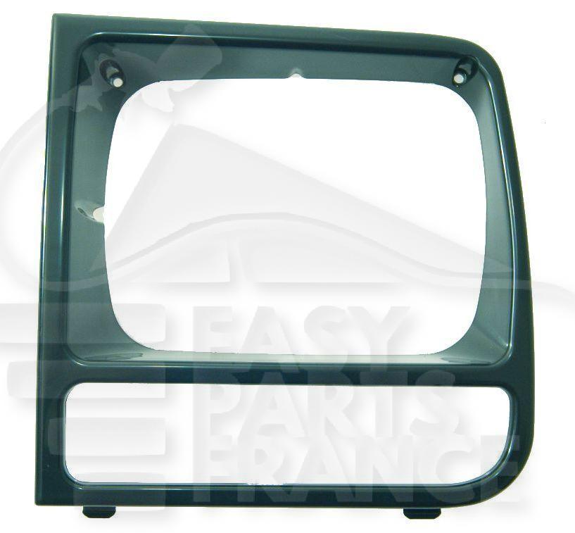 ENJOLIVEUR DE PHARE AVG CHROMEE Pour JEEP CHEROKEE - JE011 01/97→09/01