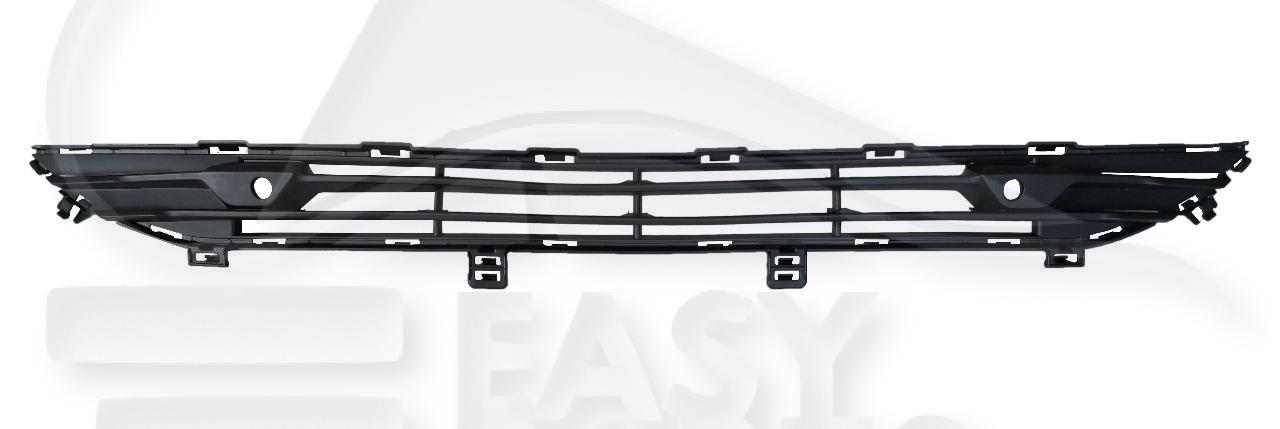GRILLE CENTRALE DE PC AV NOIRE AVEC TROUS CAPTEURS Pour VOLVO V90 - S90 - VV130 09/16→