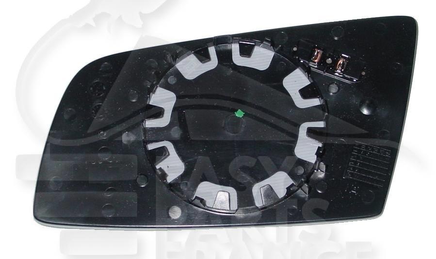 GLACE DE RETRO D CHAUF BLEU Pour BMW S5 E60 - E61 - BM101 04/07→03/10